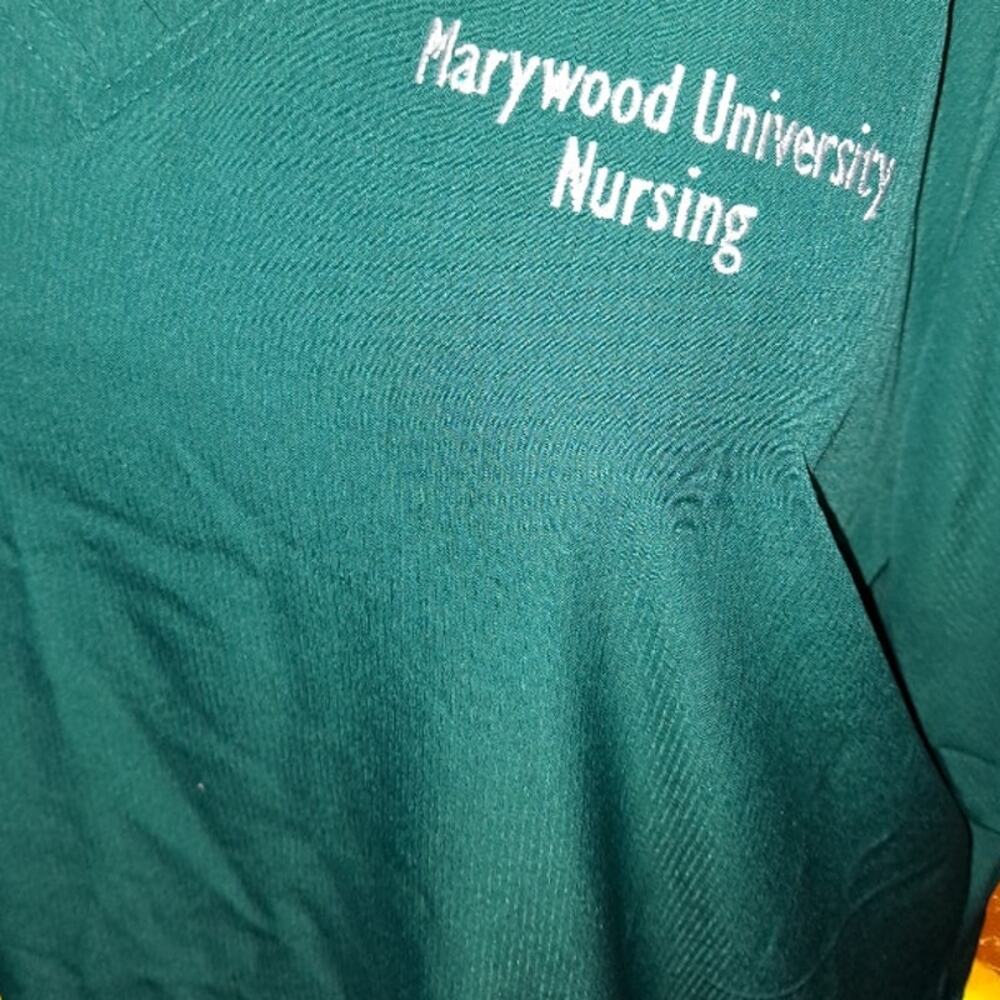 Skechers Marywood Nursing Green Scrub Top Size 3XL - Picture 2 of 6